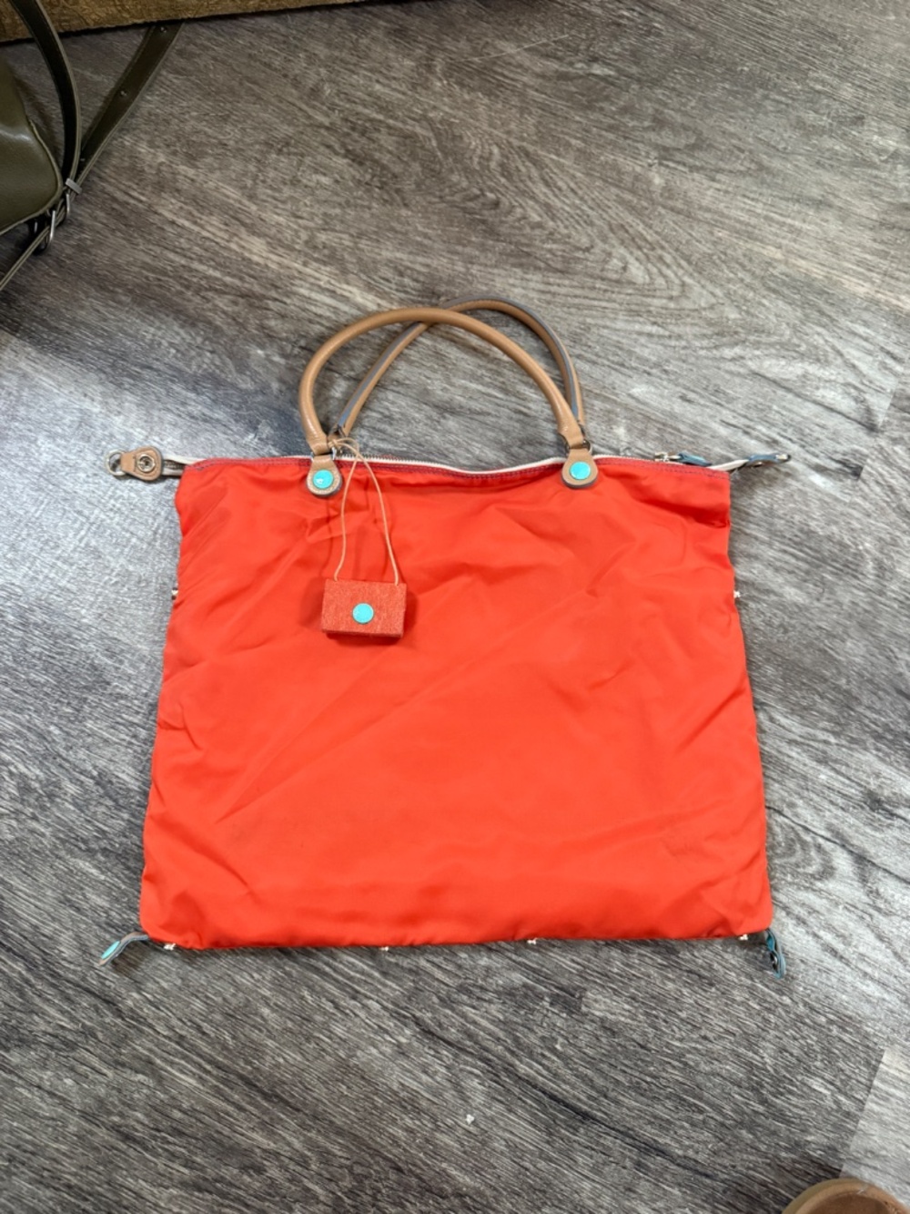 GABS Italian Orange Satchel & Crossbody Bag